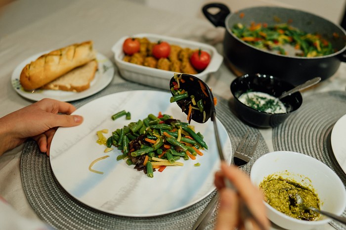 Un dîner healthy