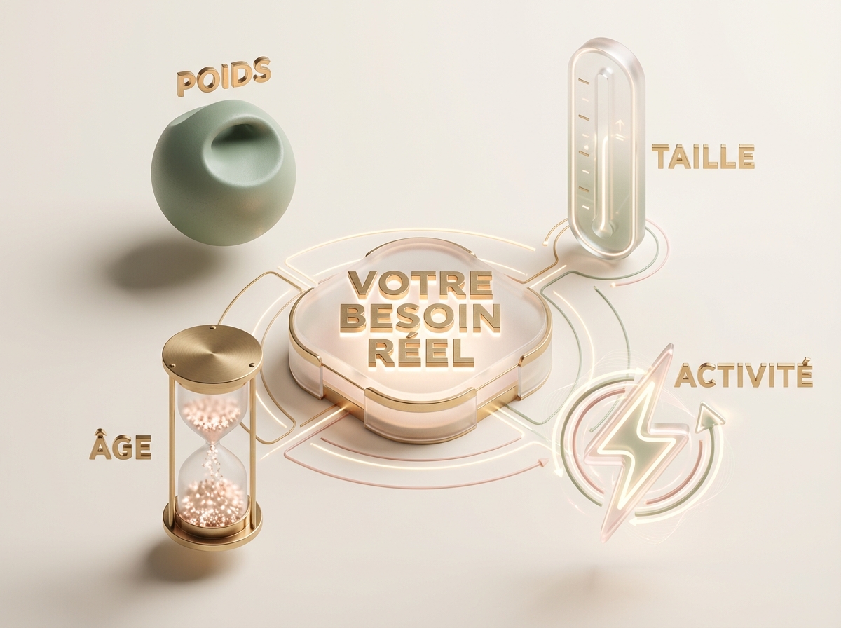 Infographie : Combien de kcal par jour pour maigrir quand on est une femme