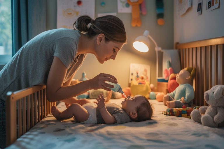 Bébé, nez bouché la nuit : dangereux ou simple inconfort ?
