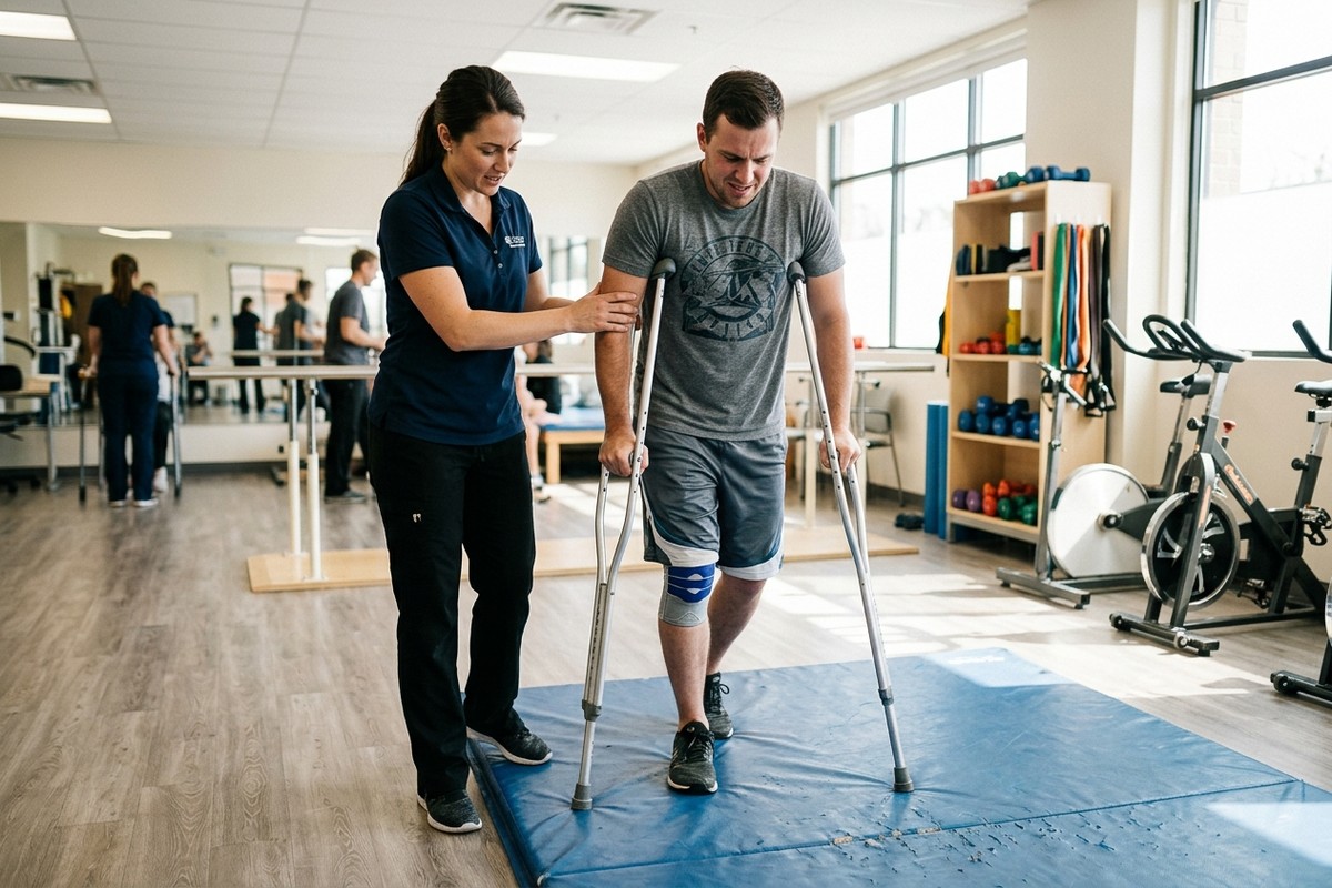 Combien de temps faut-il pour marcher après une fracture de la malléole ?!