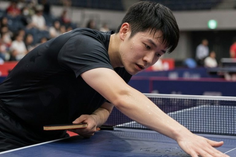 Pourquoi les joueurs de tennis de table touchent la table après chaque point ?