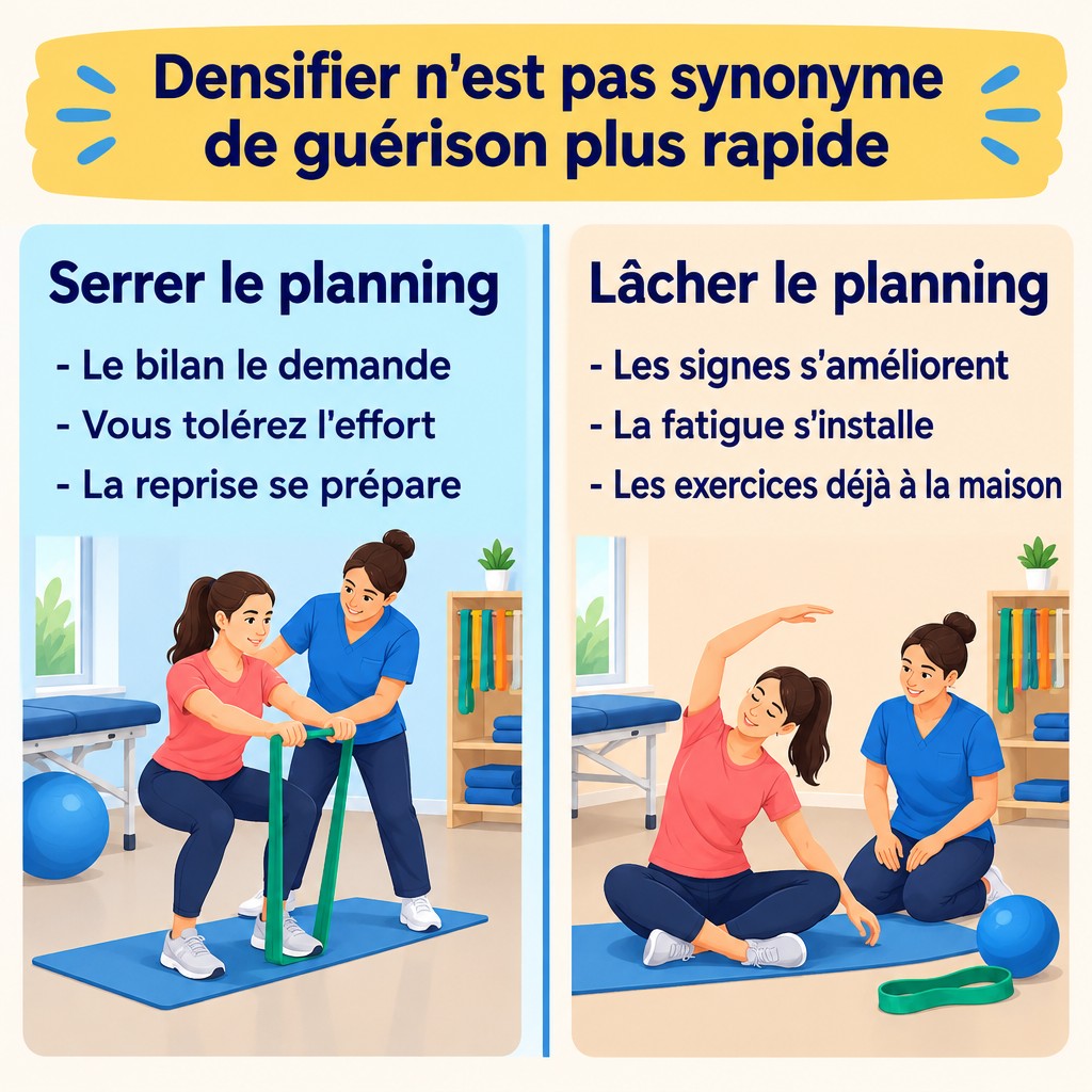Densifier n'est pas synonyme de guérison plus rapide
